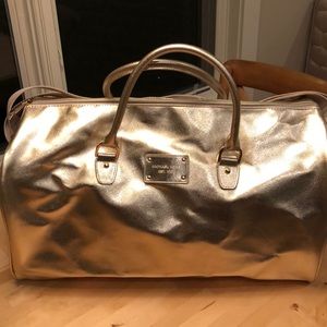 Michael Koors Gold Bag